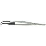 Brucelles en acier  avec embouts remplaçables en PEEK, pointes 7, longueur 130 mm
