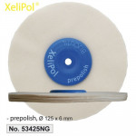 XeliLPol prepolish, Ø 125x6mmdisque, toile rude