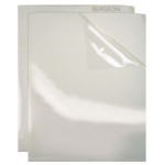 Feuille de masquage statique en PVC transparent, épaisseur 0,18 mm, format A4