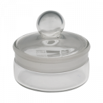 Benzinière avec couvercle rodé, hauteur 30 mm, Ø 60 mm, 45 ml