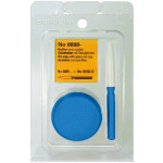 Assortiment de 1 huilier synthétique bleu 6885-B et 1 pique-huile synthétique 30102-BB, pointe acier
