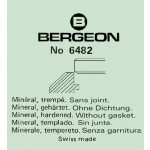 Verre de montre minéral, trempé, plat, sans joint, Ø 2.69 mm