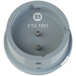 Porte-pièce spécifique ETA 7101, calibre 10 1/2’’’, en aluminium anodisé