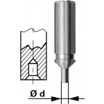 Poussoir concave, Ø 1.05 mm