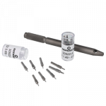 Assortiment de 15 alésoirs avec broche