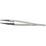 Brucelles en acier avec embouts remplaçables en PEEK, pointes 2A, longueur 130 mm