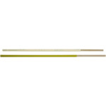 Cabron 3M ILF triangulaire, 6 x 6 x 6, grain 5, longueur 300 mm, longueur utile ∼ 210 mm