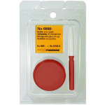Assortiment de 1 huilier synthétique rouge 6885-R et 1 pique-huile synthétique 30102-AR, pointe acier