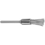 Petite brosse en crin rude, sur tige Ø 2.35 mm pour polissage