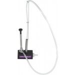 Tournevis en acier inoxydable à profilé spécial 7965, monté sur un support vacuum Lecureux, Ø 0.60 mm