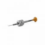 Tournevis d'horloger en acier inox, Ø 1.80 mm, tête ergonomique en matière synthétique POM autolubrifiant, avec tambour
