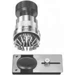 Outil universel en laiton pour enlever les verres rond ou de forme, de Ø 10 à 45 mm, avec 1 plaque standard, épaisseur 0.70 mm