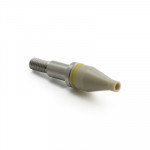 Tasseau pour aiguilles en Peek, jaune, ØA 2.60 mm, ØB 1.60 mm