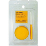 Assortiment de 1 huilier synthétique jaune 6885-J et 1 pique-huile synthétique 30102-DJ, pointe acier