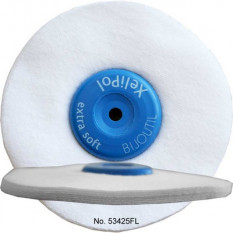 XeliLPol extra-soft, Ø 125x6mmdisque, toile flanelle, max. 1‘500 trs/min