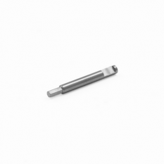 Mèche hexagonale, en acier inoxidable trempé, 54/56 HRC, Ø 2.00 mm, en pagquet de 10 pièces