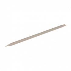 Cheville de nettoyage en Peek, pointue et plate, longueur 180mm, Ø 6.00 mm