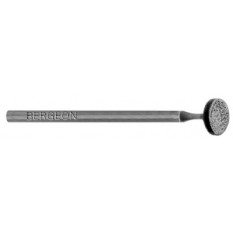 Meule en carbure de silicium, Ø 6 mm, sur tige acier Ø 2.35 mm