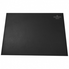Sous-main, synthétique, autocollant noir, 320 x 240 x 0,5 mm