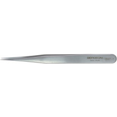 Brucelles B-NOX en acier inox, finition soignée, pointes 3, bonne duretée, longueur 120 mm