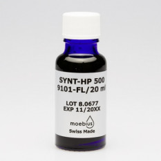 Huile MOEBIUS Synt-HP-750 9102, fluorescente, 100% synthétique, pour haute pression, 20 ml