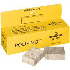 Bois de polissage, Bonhomme Polipivot, 30 x 20 x 10 mm, en paquet de 10 pièces