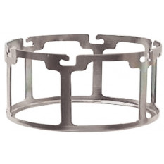 Cage en acier à paniers pouvant contenir des paniers de Ø 80 mm, jusqu’à une hauteur de 40 mm