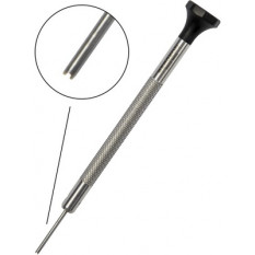 Tournevis pour excentrique calibre ETA Valjoux 7750, manche en aluminium éloxé, pointe en inox trempé 54 HRC