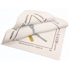 Tissu Selvyt PR, en coton blanc, 25 x 25 cm