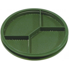 Panier en aluminum revêtu de teflon avec 4 séparations, hauteur 9 mm, Ø 80 mm