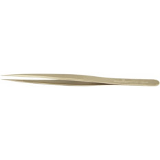 Brucelles en bronze, pointes polies S5, longueur 130 mm