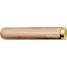 Manche carrelette en bois, virole en laiton, Ø 12 mm