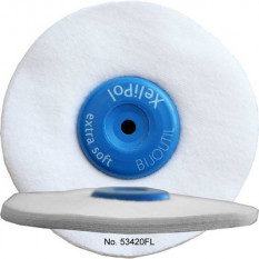 XeliLPol extra-soft, Ø 100x12mmdisque, toile flanelle, max. 1‘500 trs/min