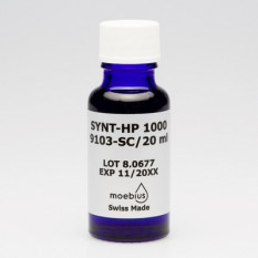 Huile MOEBIUS Synt-HP-1000 9103, incolore, 100% synthétique, pour haute pression, 2 ml