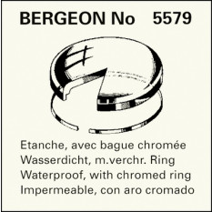 Verre avec bague de tension, Ø 343 mm