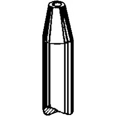 Rivoir plat, percé, Ø trou 0.35 mm, Ø ext. 2.10 mm