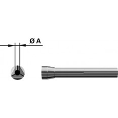 Pince en acier pour mandrin, Ø 1.00 mm