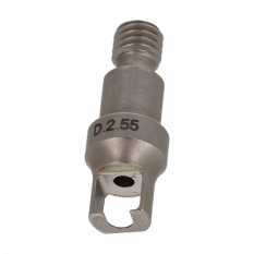 Embout Ø 2.55 x Ø 4.60 x 0.15 mm