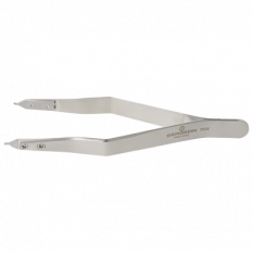 Brucelles aux barettes pour monter et démonter les bracelets, embouts largeur 1.00 mm remplaçables