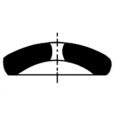 Pierre de balancier, Ø int. 0.11 mm, Ø ext. 1.20, en paquet de 100 pièces