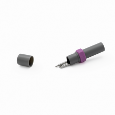 Mèche en acier 20AP, Ø 1.60 mm, en tube de 3 pièces