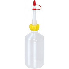 Burette cylindrique en plastique, longueur 180 mm Ø 47 mm