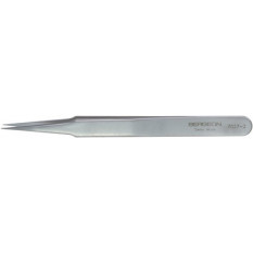 Brucelles B-NOX en acier inox, finition soignée, pointes 2, bonne duretée, longueur 120 mm