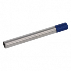 Manche monté bleu