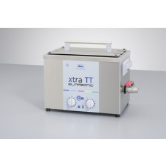 Appareil de nettoyer par ultrasons en acier, Elmasonic xtra TT 30H, avec chauffage, 220 V