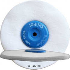 XeliLPol extra-soft, Ø 125x18mmdisque, toile flanelle, max. 1‘500 trs/min