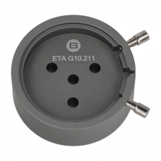 Porte-pièce spécifique ETA G10.211, calibre 13 1/4’’’, en aluminium anodisé
