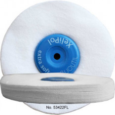 XeliLPol extra-soft, Ø 100x18mmdisque, toile flanelle, max. 1‘500 trs/min