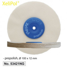 XeliLPol prepolish, Ø 100x12mmdisque, toile rude