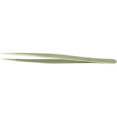 Brucelles en nickel, pointes polies S5, longueur 130 mm